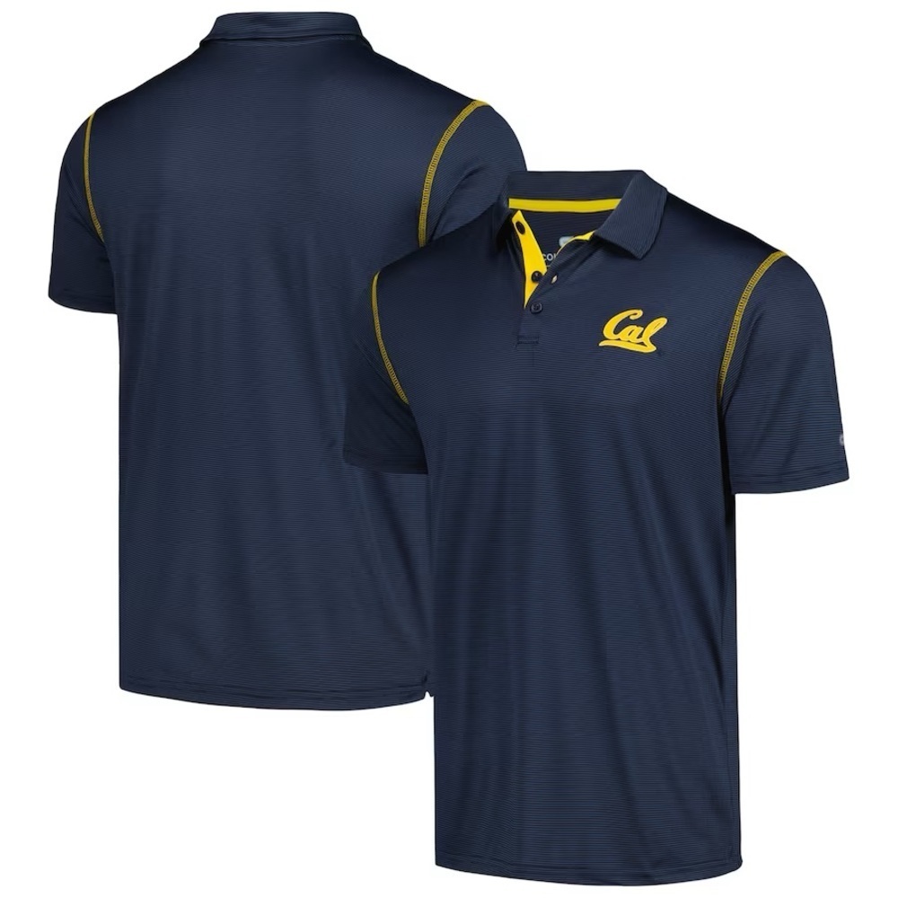 Men's Colosseum Navy Cal Bears Cameron Polo